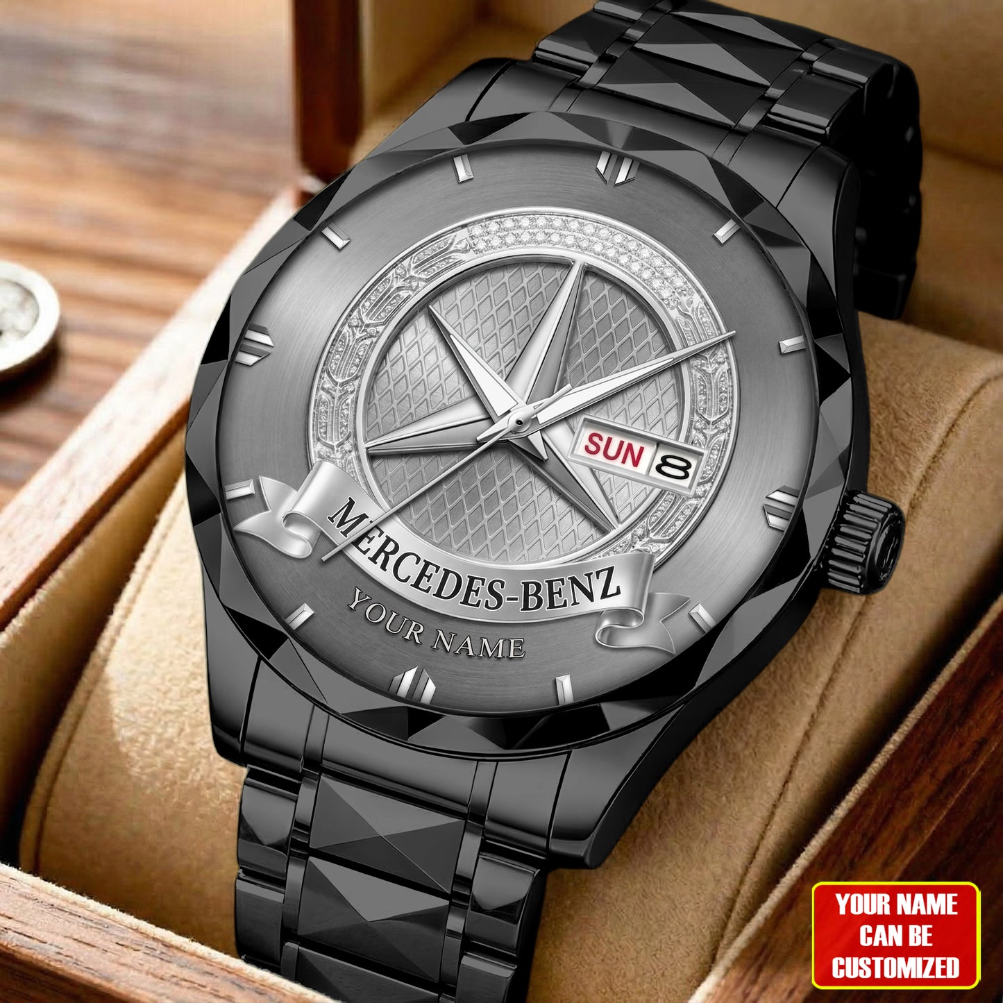 Personalized Mercedes Luminous Charley Watch
