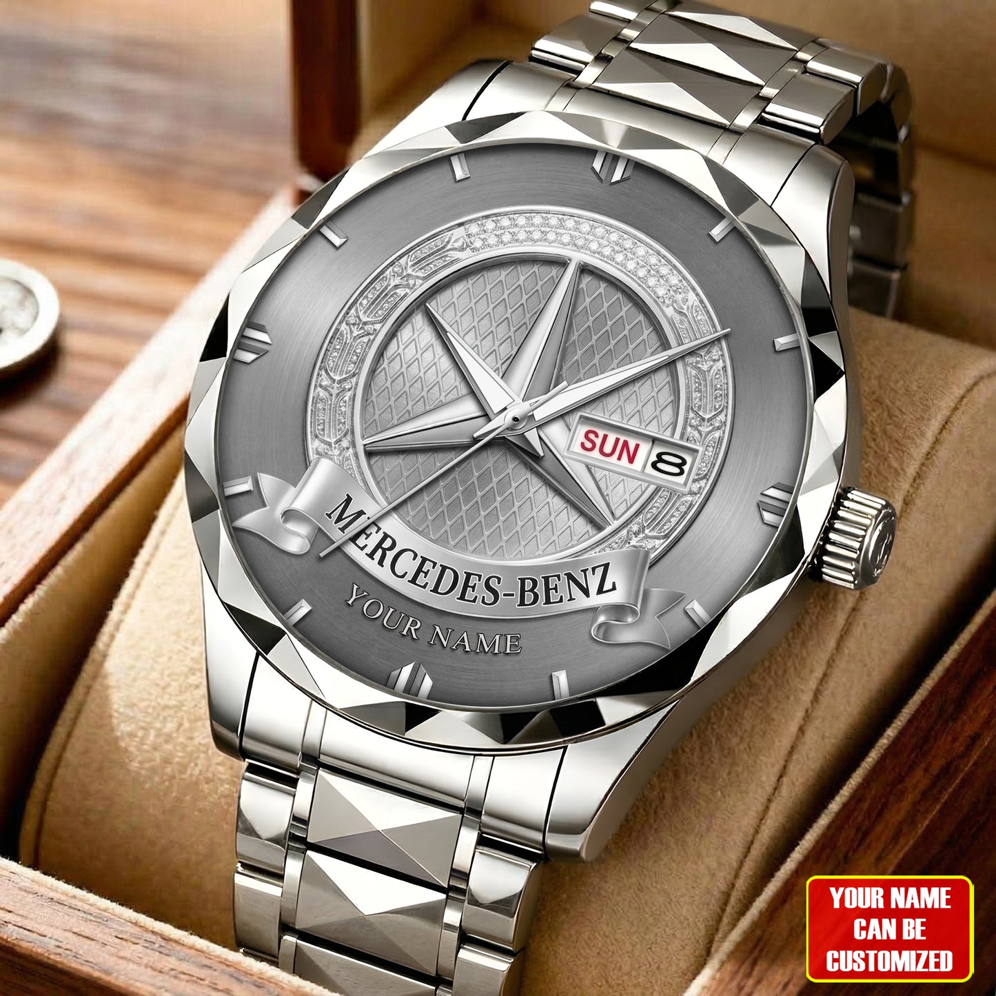 Personalized Mercedes Luminous Charley Watch