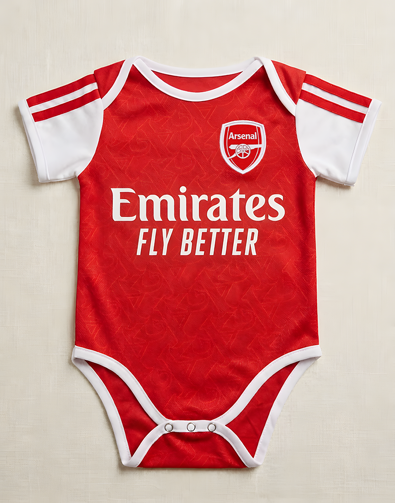 Customized Ars 25/26 Soccer Jersey , Baby Rib Bodysuit Sizes