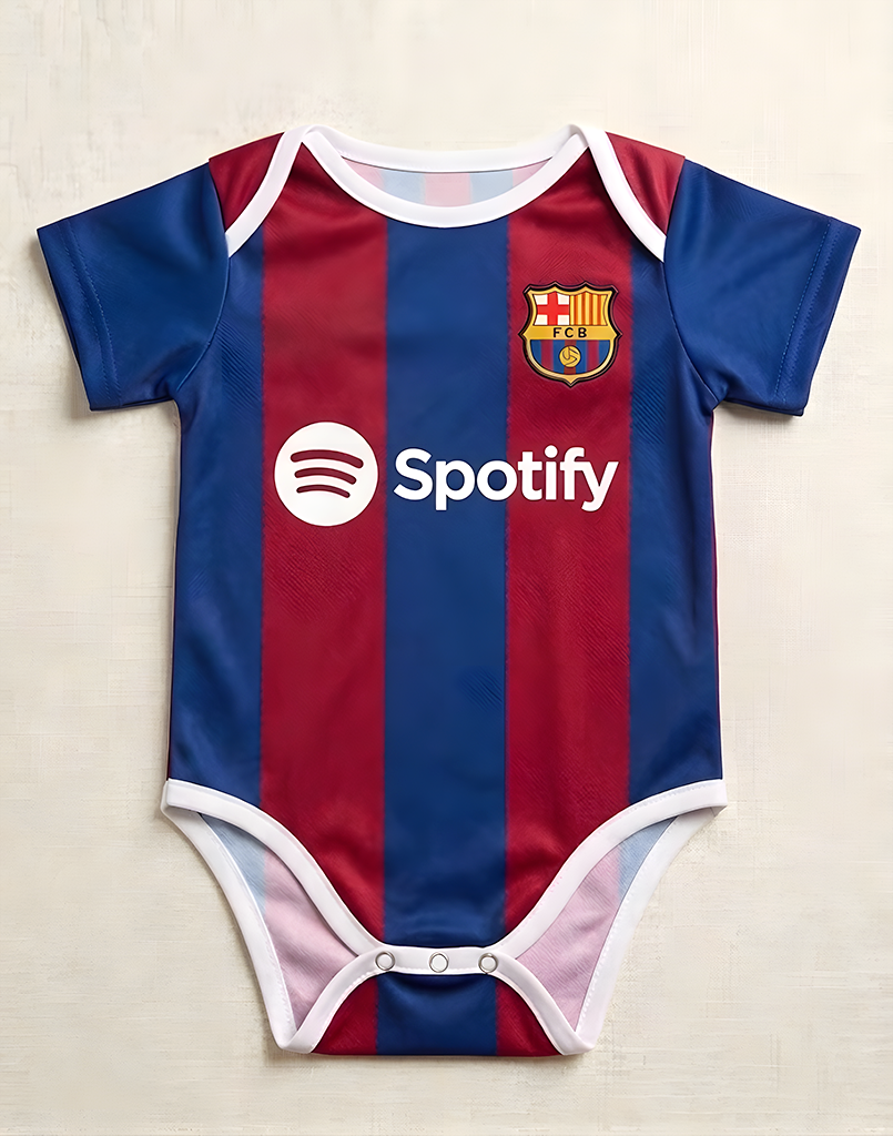 Barca Spotify 2026 Soccer Jersey , Baby Rib Bodysuit Sizes