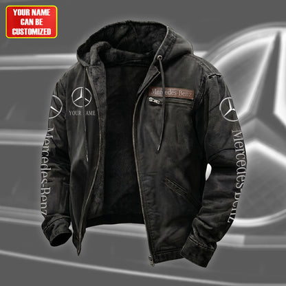 Personalized Merc-benz Fur lining Paddle Jacket (1926-2026)