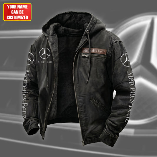 Personalized Merc-benz Fur lining Paddle Jacket (1926-2026)