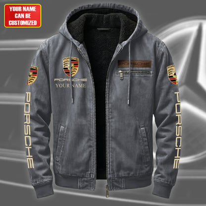 Personalized Porsche Fur lining Paddle Jacket (1931-2026)