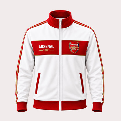 Personalized Arsenal 2026 Zipper Stand Collar Jacket