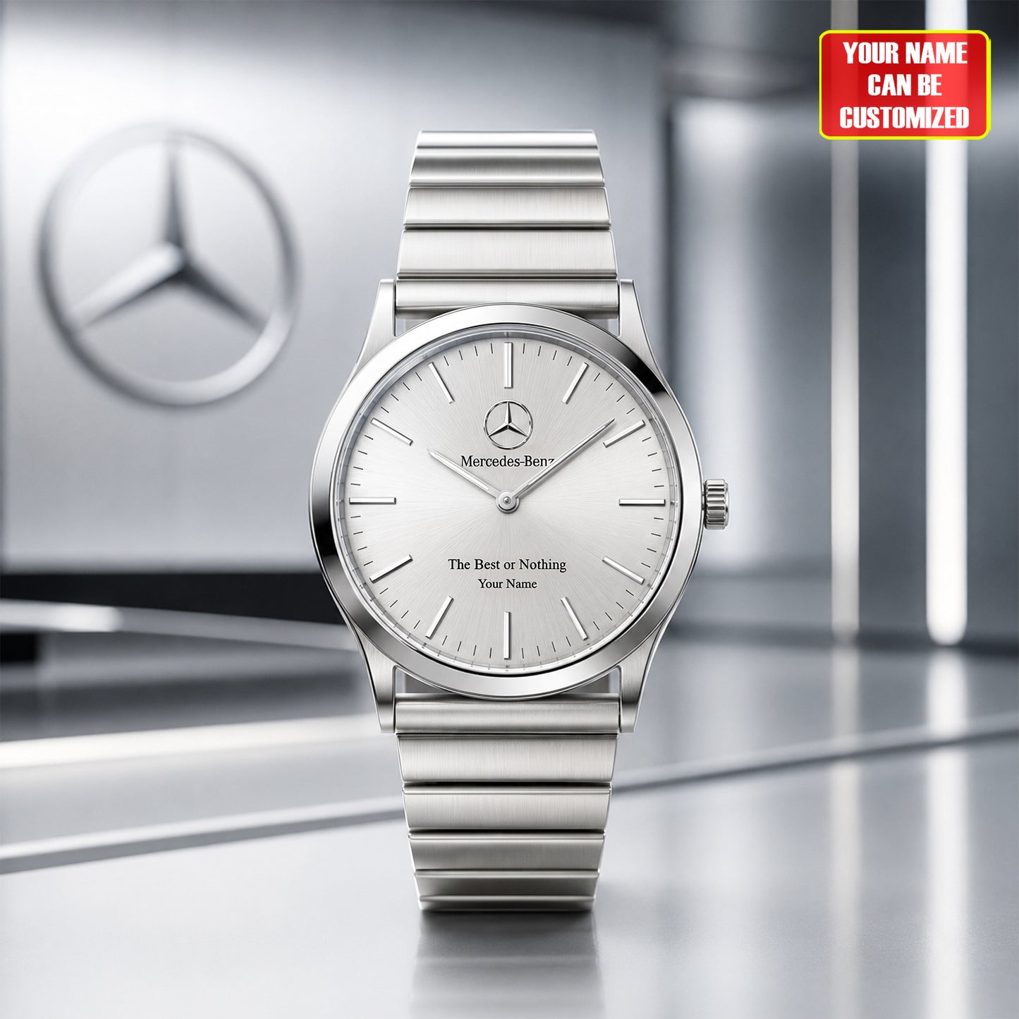 Merc Luxury 2026 Alloy Quartz Watch