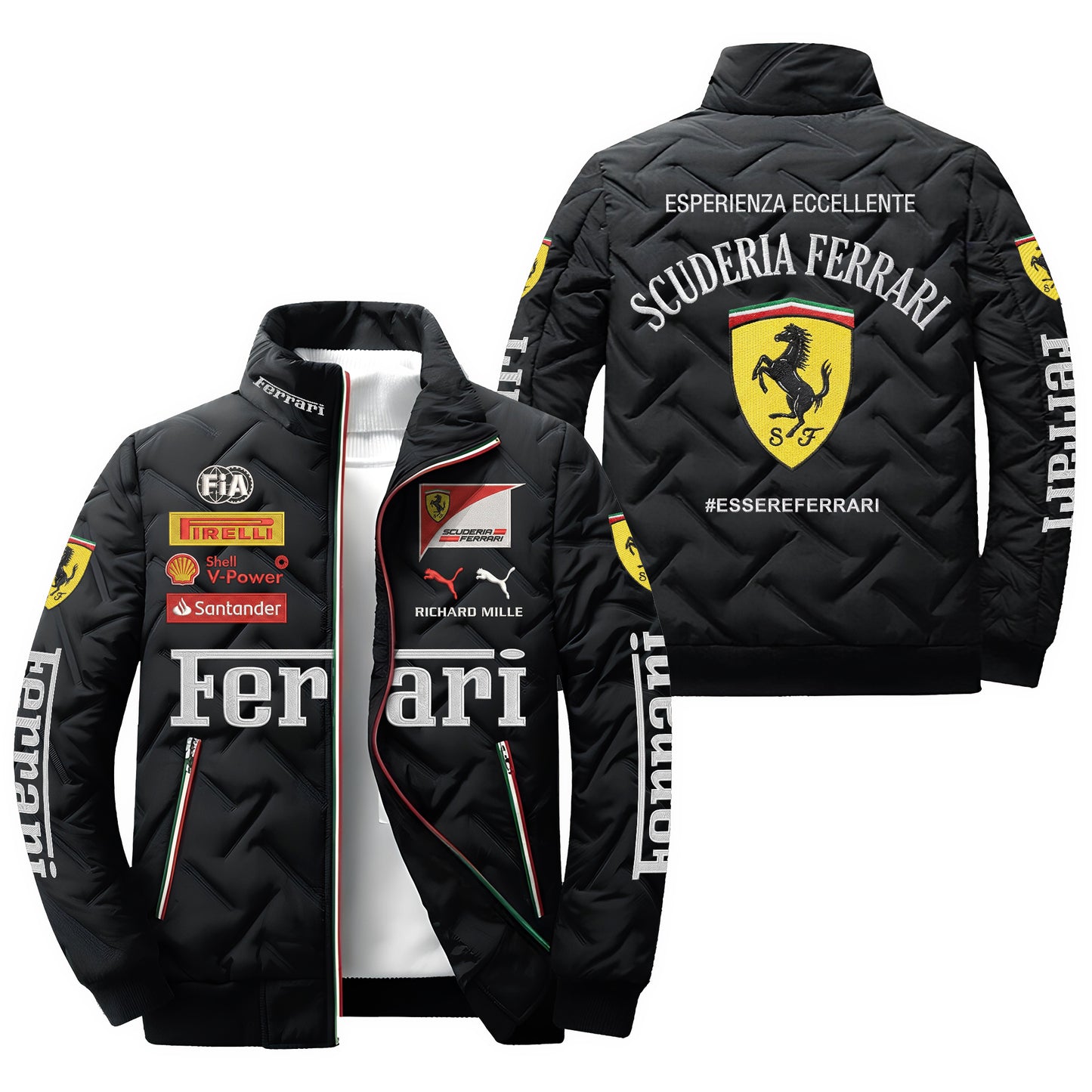 Personalized FR Racing Puffer Jacket V2