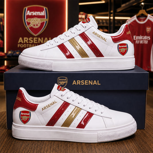 Arsenal FC Neon Custom Smith Shoes