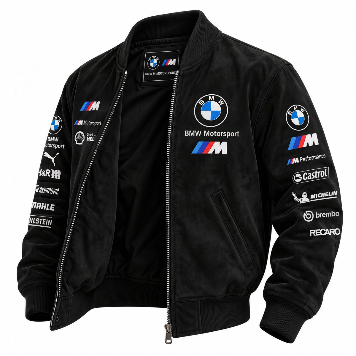Bw Motorsport Faux 2026 Bomber Jacket
