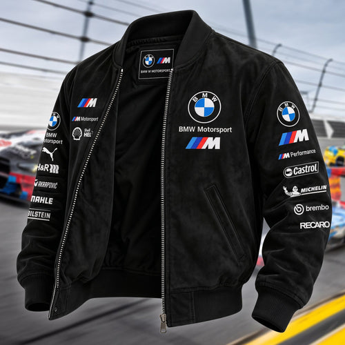 Bw Motorsport Faux 2026 Bomber Jacket