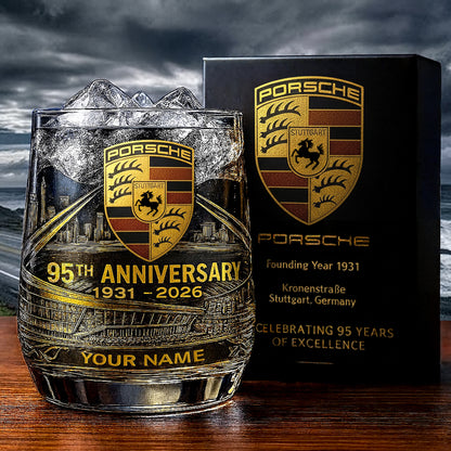 Personalized Pors 95 Years Anniversary Whisky , Pors Whiskey Glass , Holiday Gifts