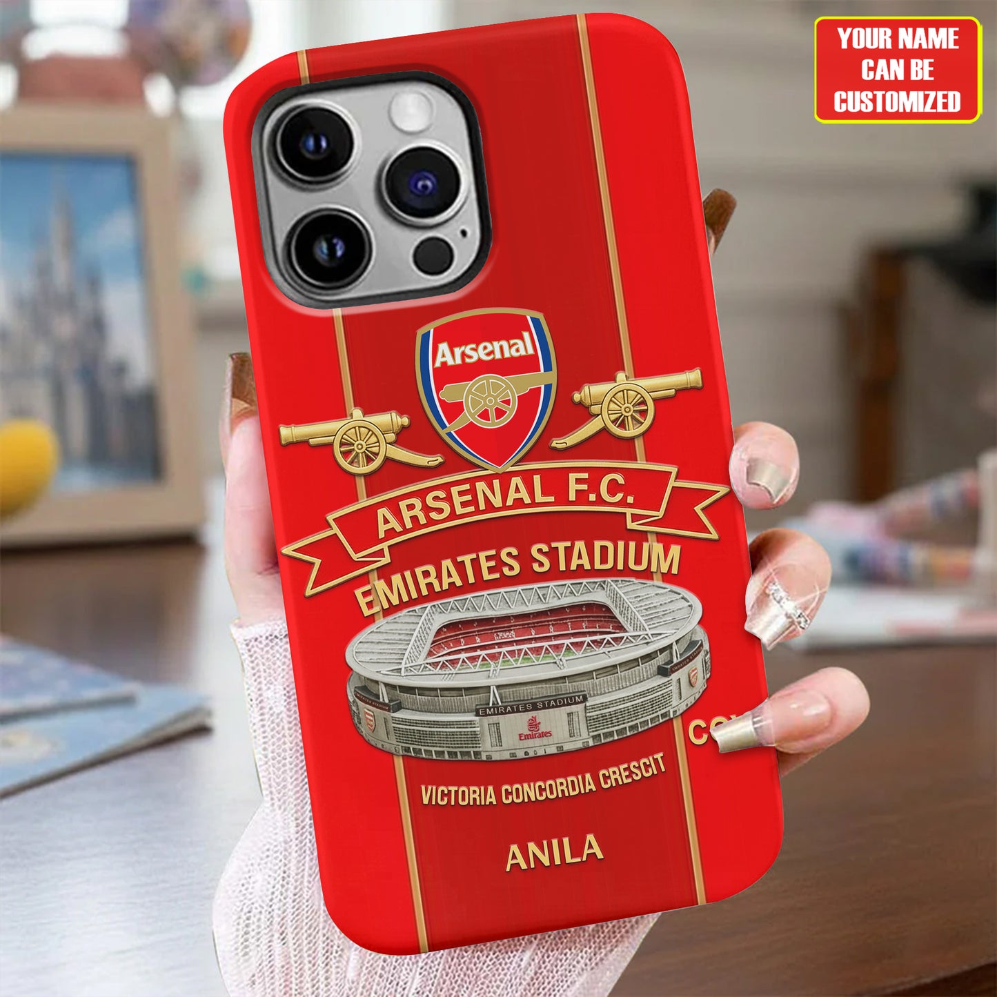 Ars Stadium - Personalized Arsenal Full Print Phone Case