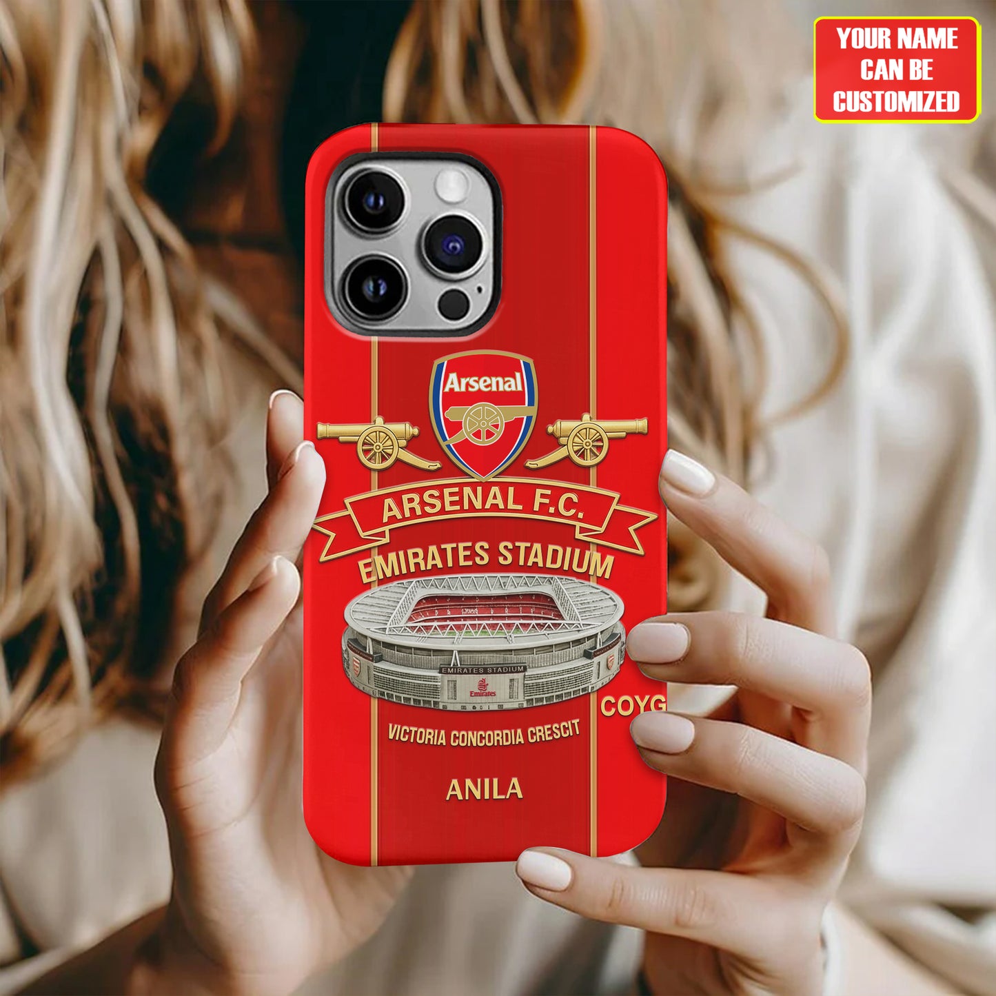 Ars Stadium - Personalized Arsenal Full Print Phone Case