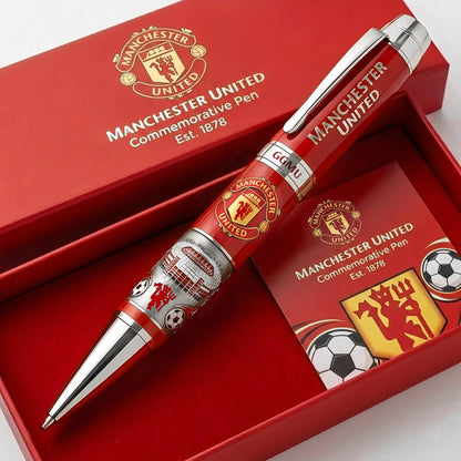 M.U Old Trafford Edition Ballpoint Pen Est.1878