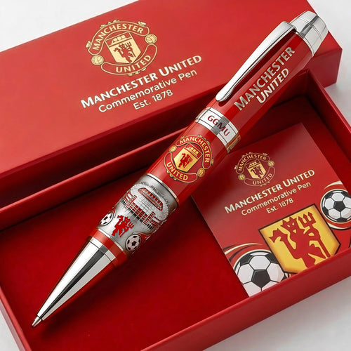 M.U Old Trafford Edition Ballpoint Pen Est.1878