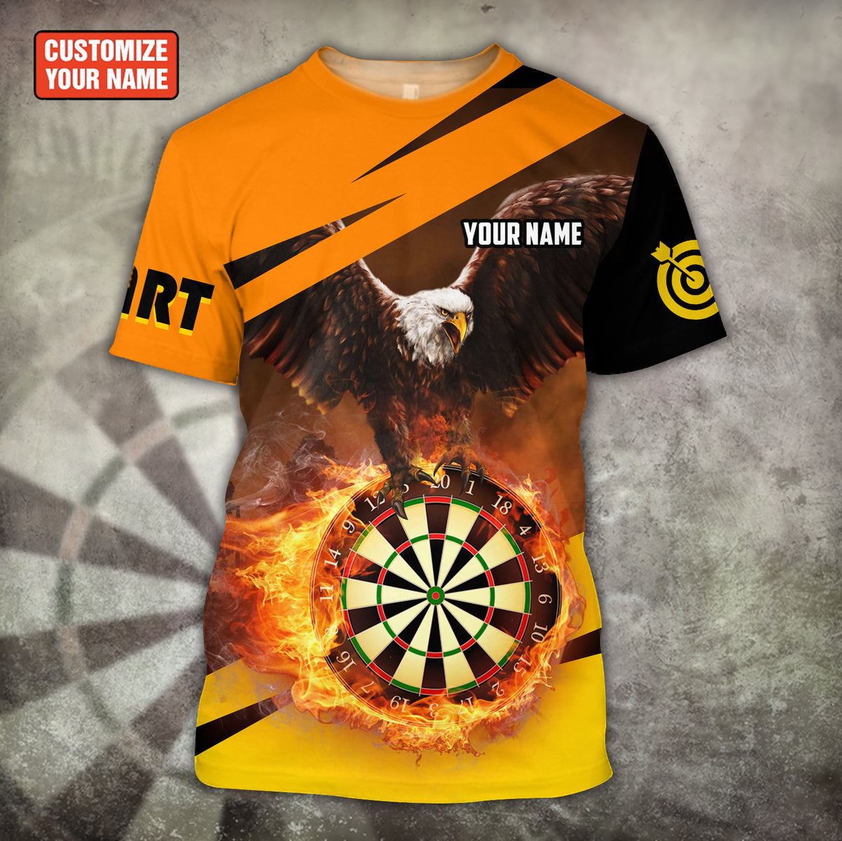 Personalized Name Darts All Over Printed Unisex Shirt - LP58
