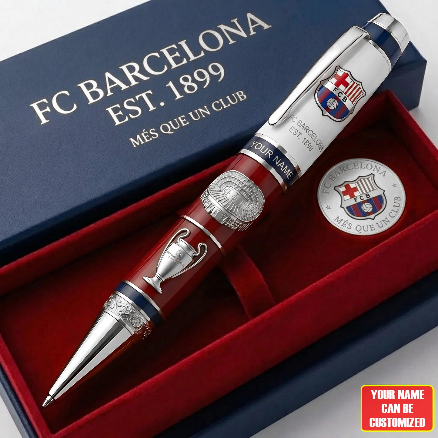 Personalized Barca Est 1899 Edition Ballpoint Pen (1899- 2026)