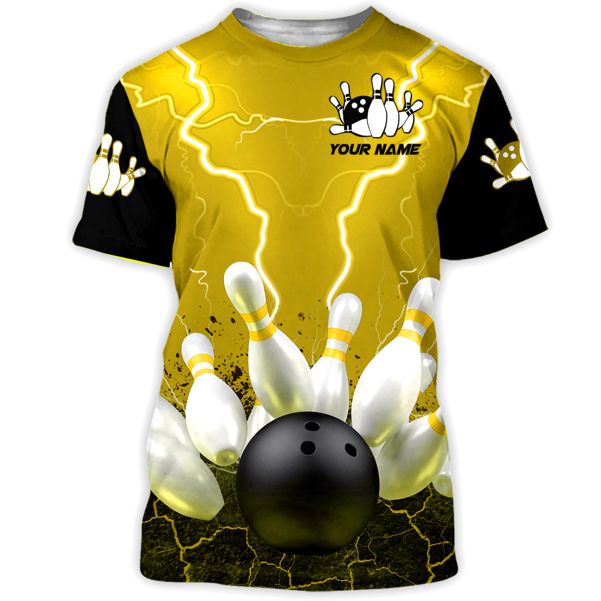 Personalized Name Bowling Player All Over Printed Unisex Shirt - LP10