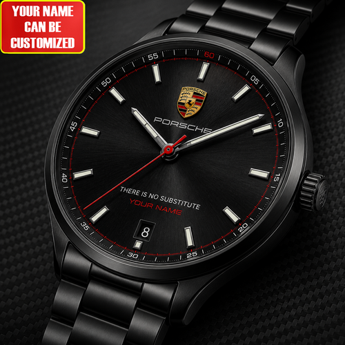 Personalized Pors Heritage Stainless Steel Quartz Watch