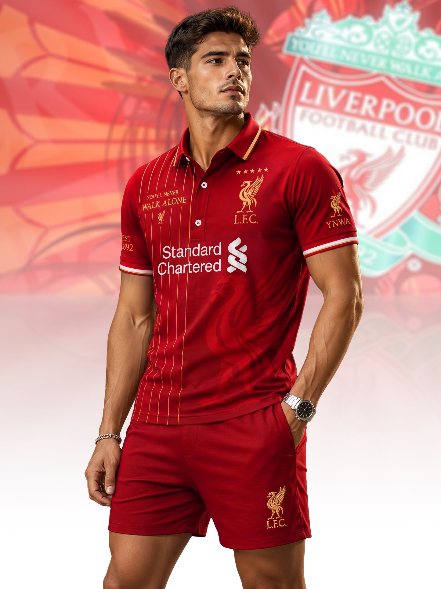 Personalized Lvp Fc Standard All Over Printed Shirt
