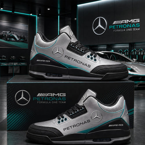 Merc AMG Petrobas AJ3 2026 Custom Sneaker