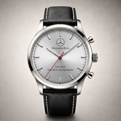 Personalized Merc Heritage 1926 Leather Strap Watch
