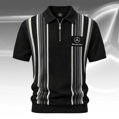 Merc Rivirea All Over Printed Zip-Polo and Sweatpants Set