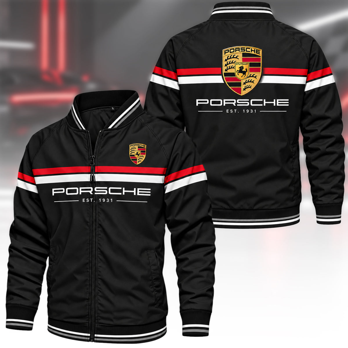 Personalized Pors 2026 Windbreaker Casual Jacket