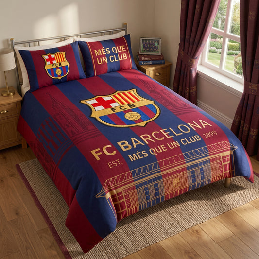Barcelona FC Est.1899 All Over Printed Bedding Set