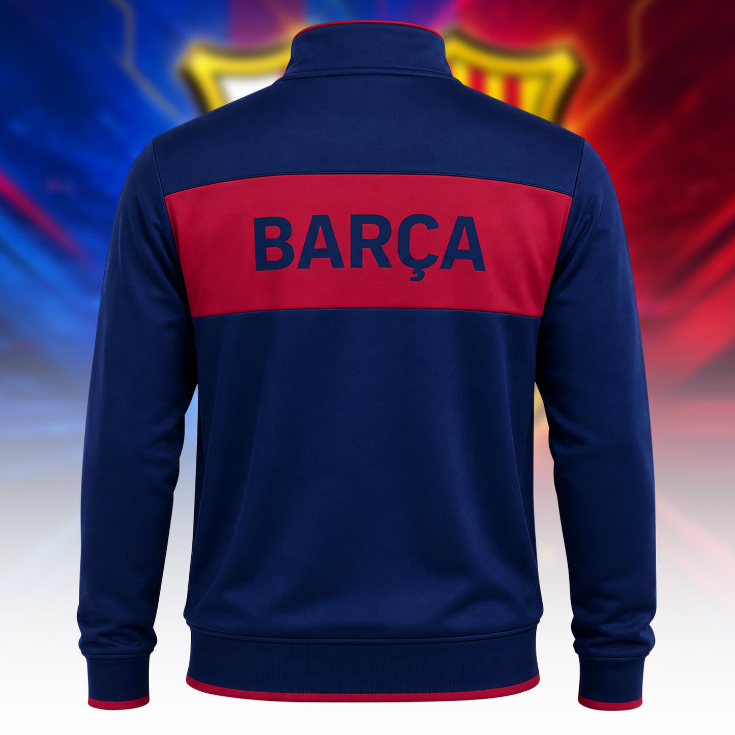Personalized Barcelona 2026 Stand Collar Jacket