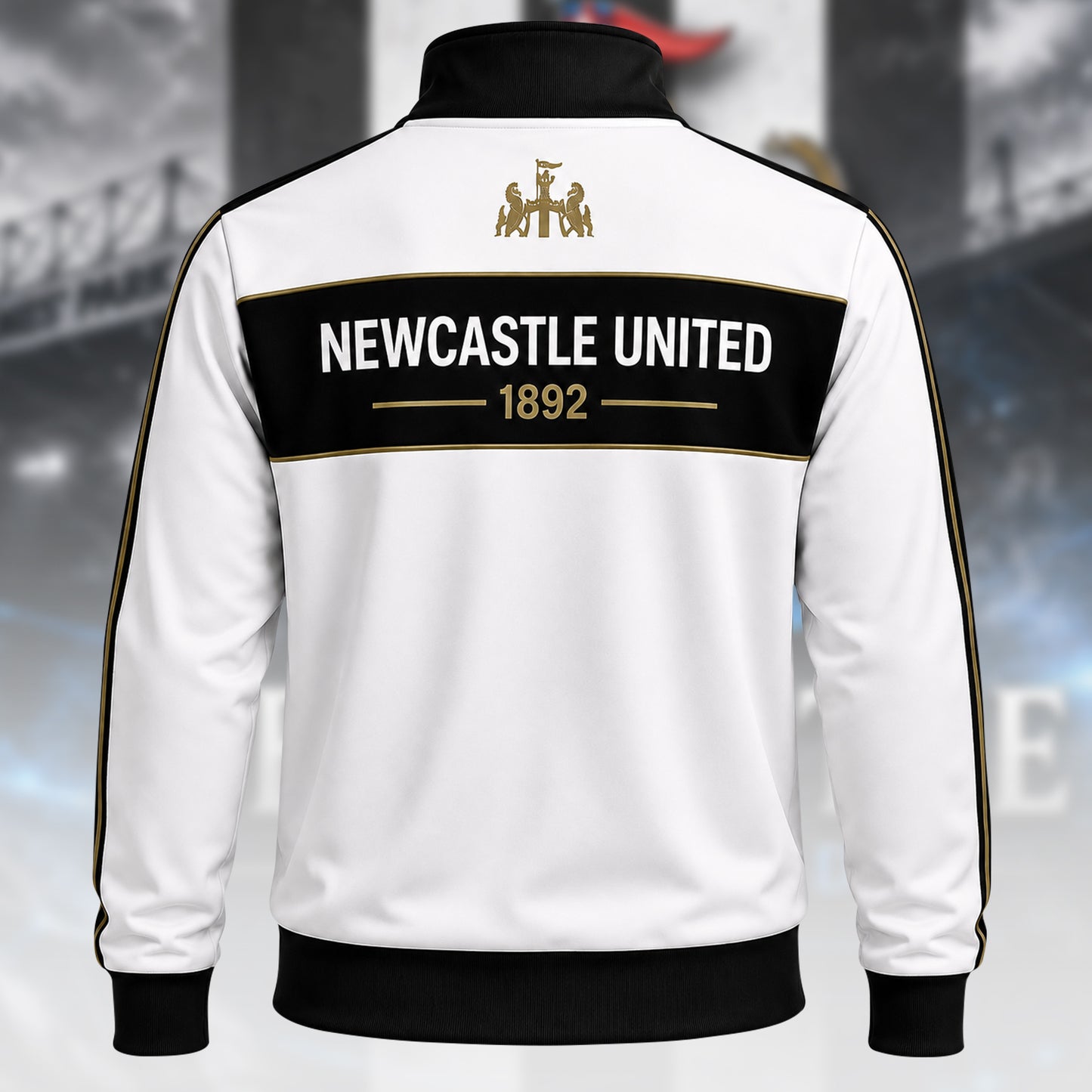 Personalized Newcastle 2026 Stand Collar Jacket
