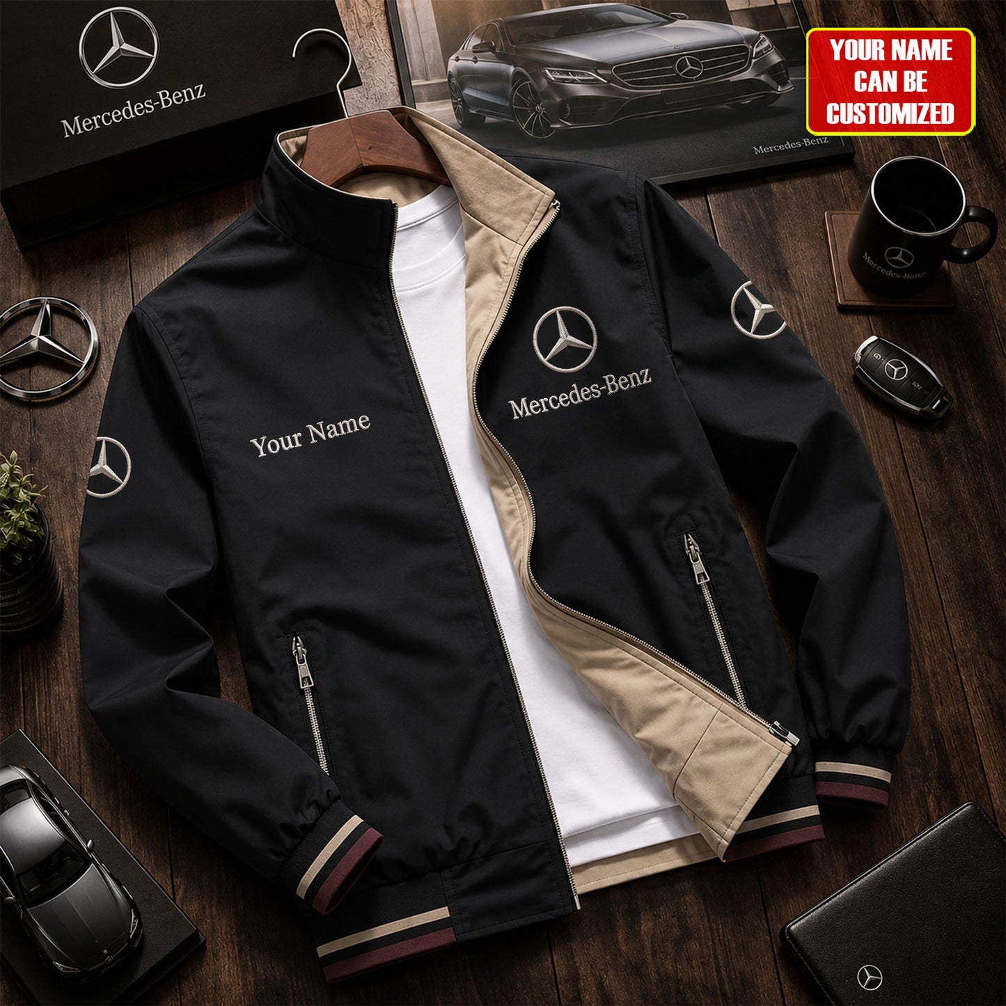 Personalized Merc Lymio Men's Jacket