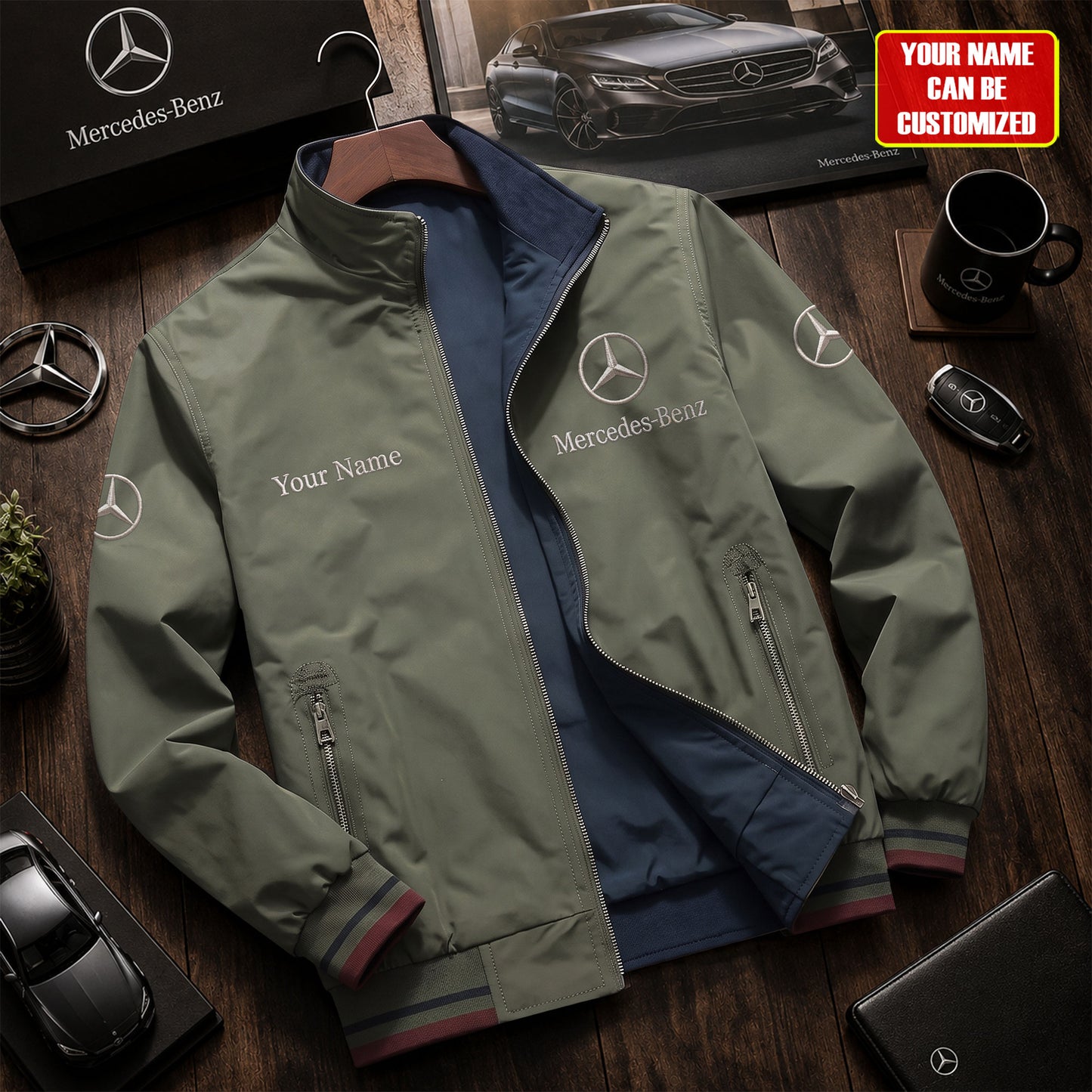 Personalized Merc Lymio Men's Jacket