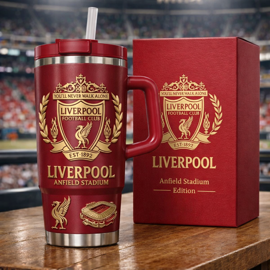 Lvp Anfield Stadium insulated tumbler 30oz 40oz