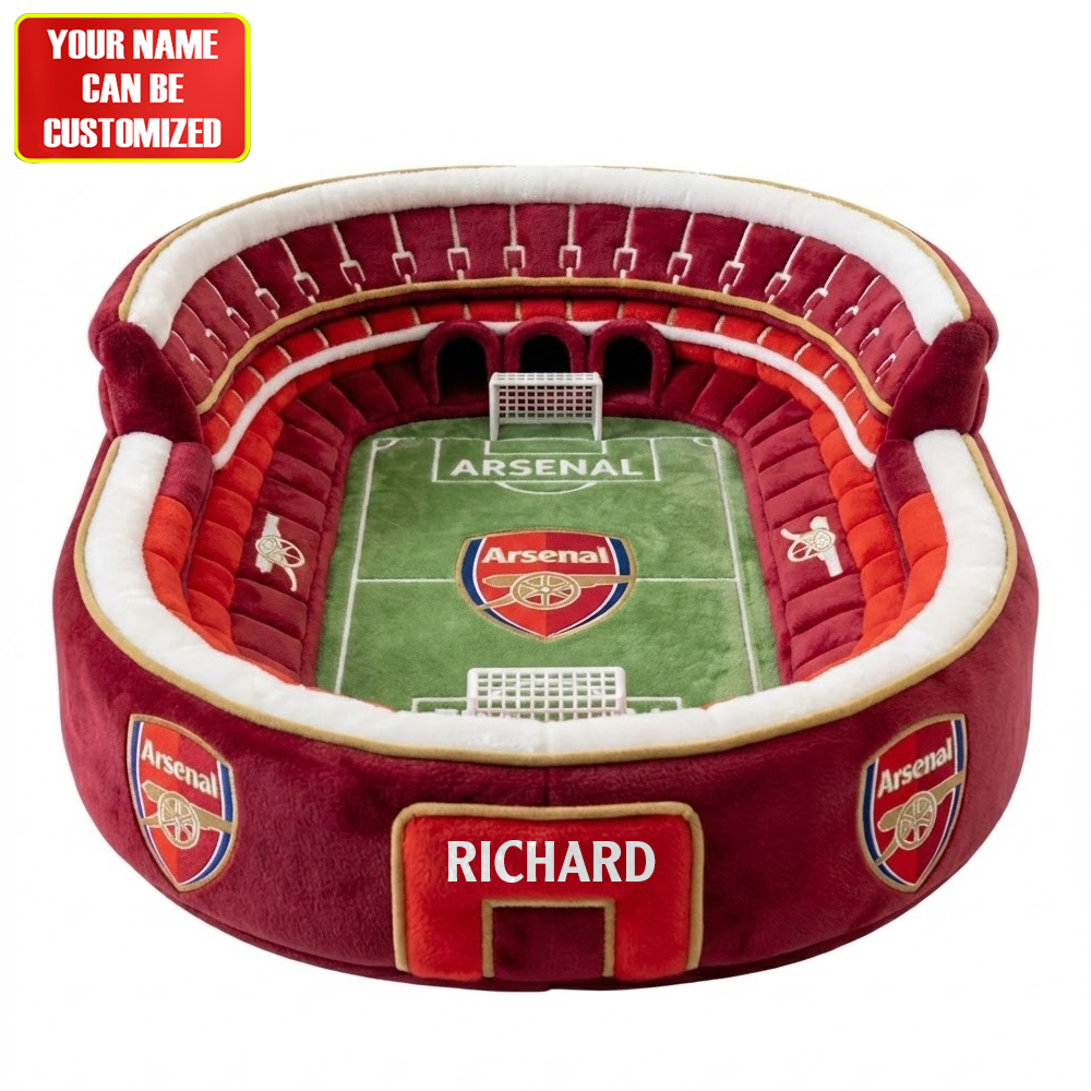 Arsenal Stadium Pillow - Personalized Gift For Fans , Decor customized Gift