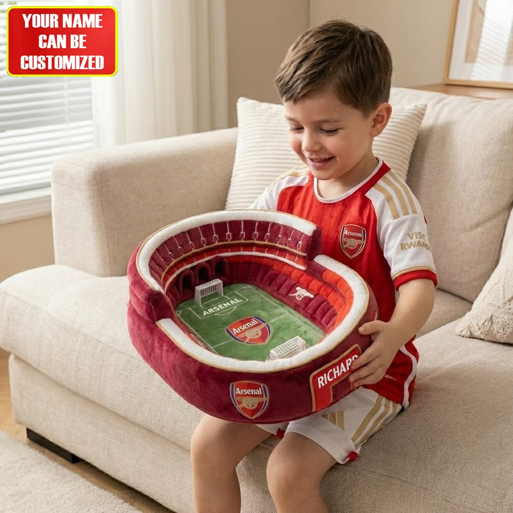 Arsenal Stadium Pillow - Personalized Gift For Fans , Decor customized Gift