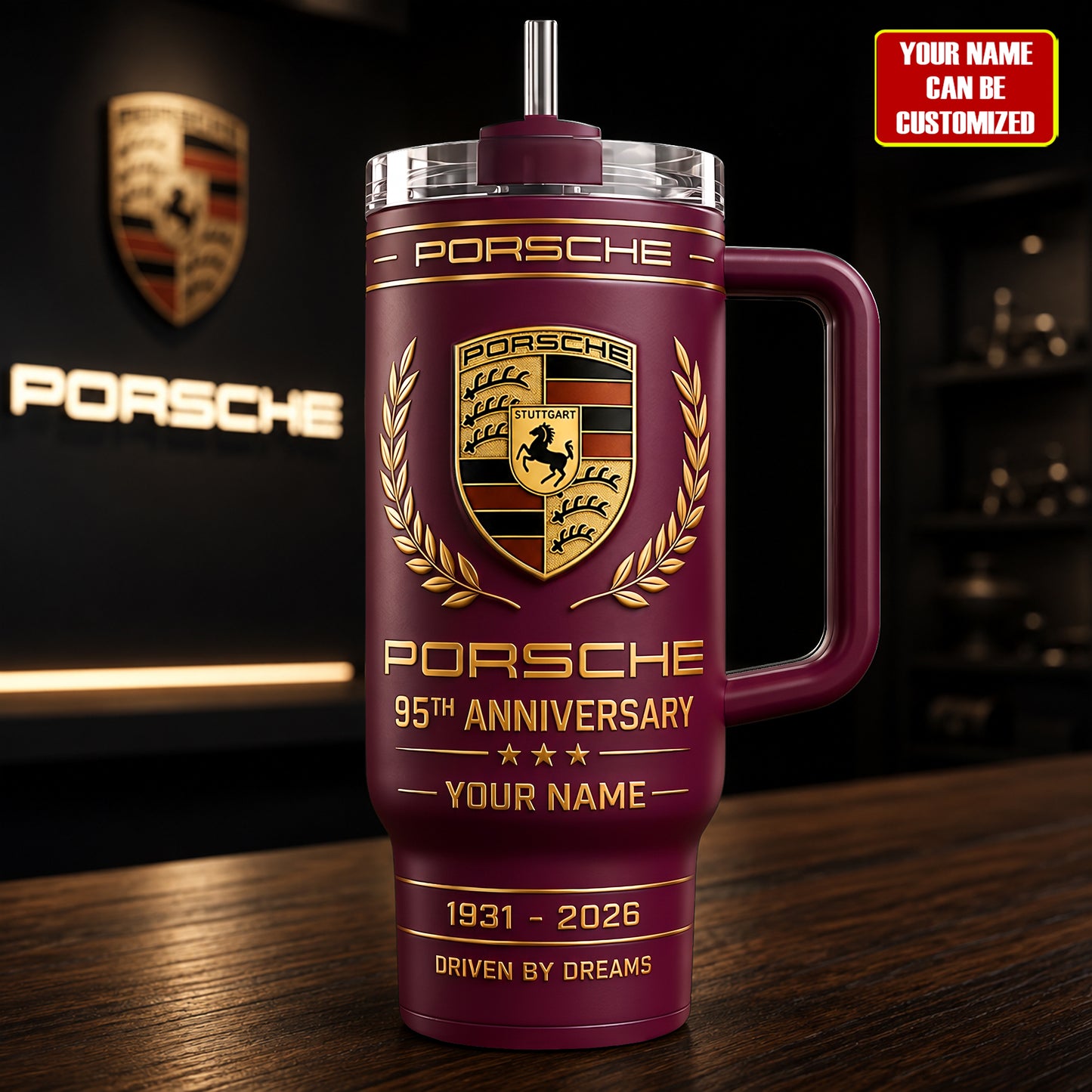 Pors 95th Anniversary Insulated Tumbler 30oz 40oz