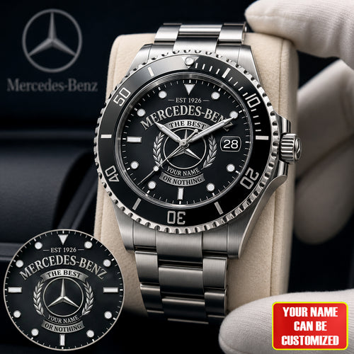 Personalized Merc Luxury Alloy Hub Watch