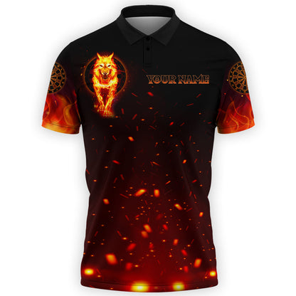 Personalized Name Darts Wolf All Over Printed Unisex Shirt - LP63 P080606