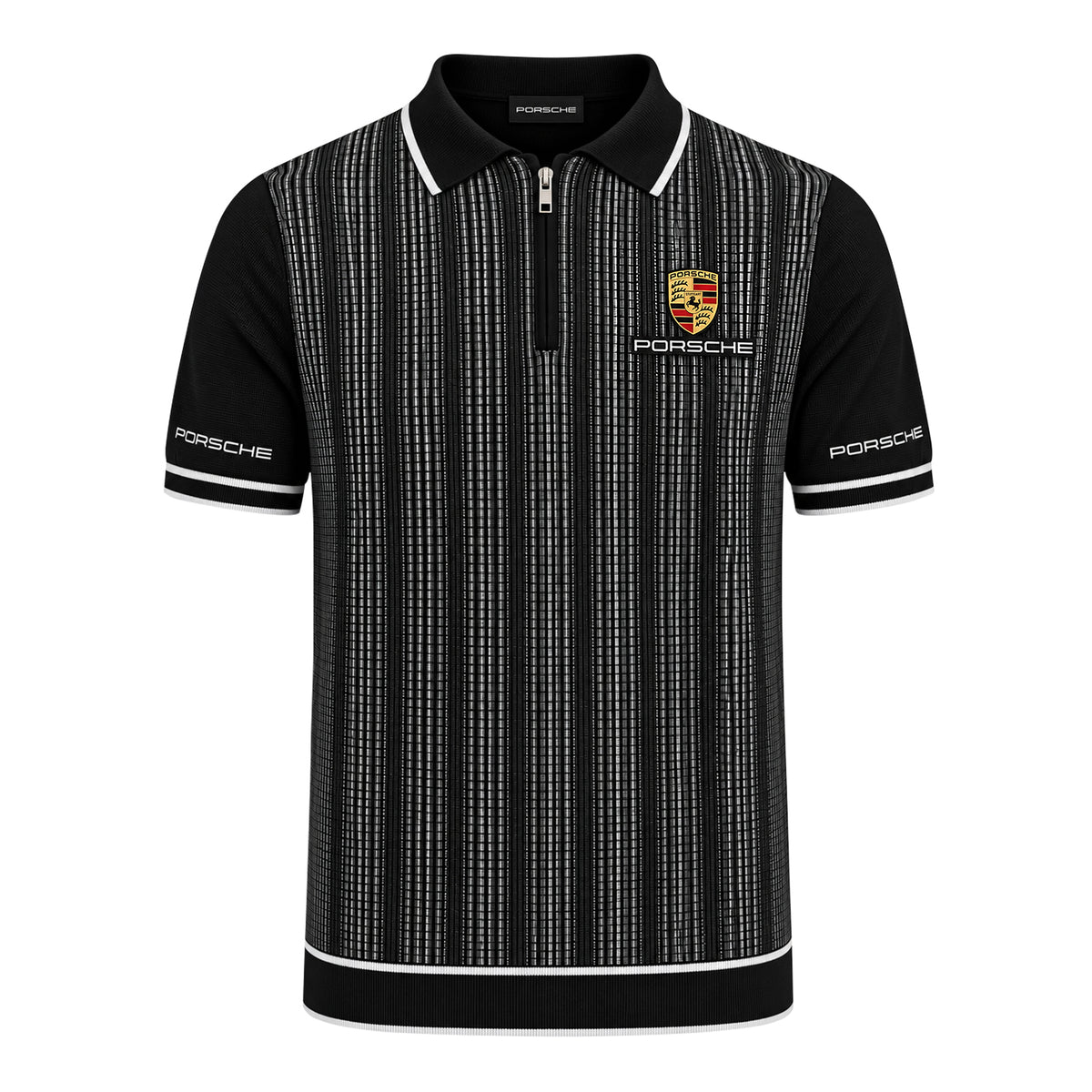 Pors 2026 Mongtoghi Luxury Zip-Polo Shirt