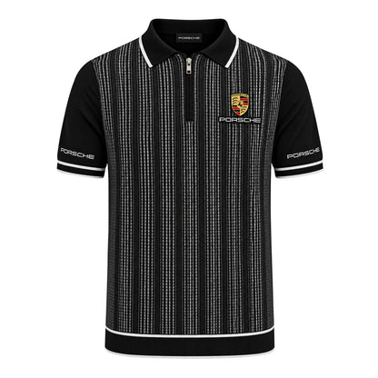 Pors 2026 Mongtoghi Luxury Zip-Polo Shirt