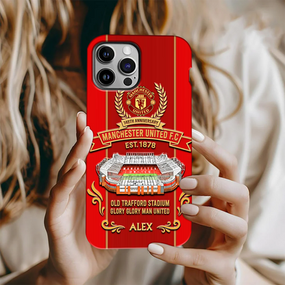 M.U Old trafford - Personalized M.U Full Print Phone Case