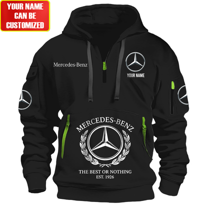 Personalized Merc Est.1926 Zip-Hoodie Cotton Jacket