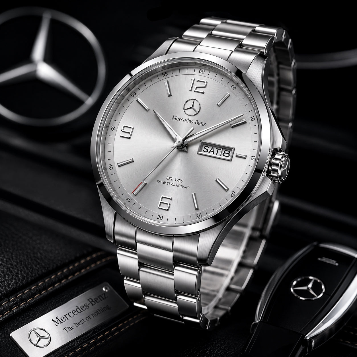 Personalized Merc Luxury Alloy Quartz Watch