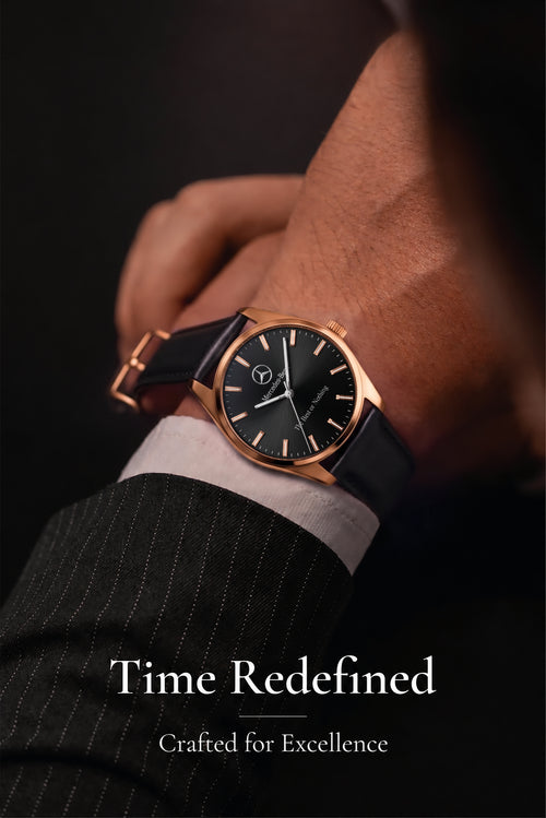 Personalized Merc Greatwall Luxury Leather Watch