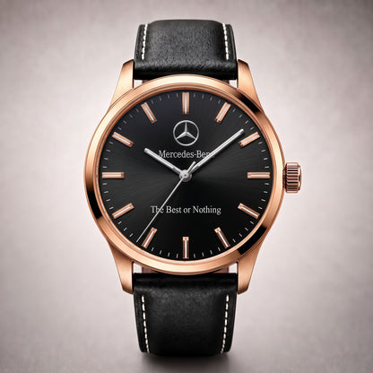 Personalized Merc Greatwall Luxury Leather Watch