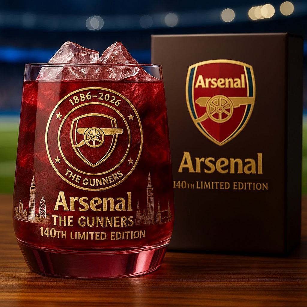 Ars 140th Limited Edition Whisky , Whiskey Glass , Holiday Gift