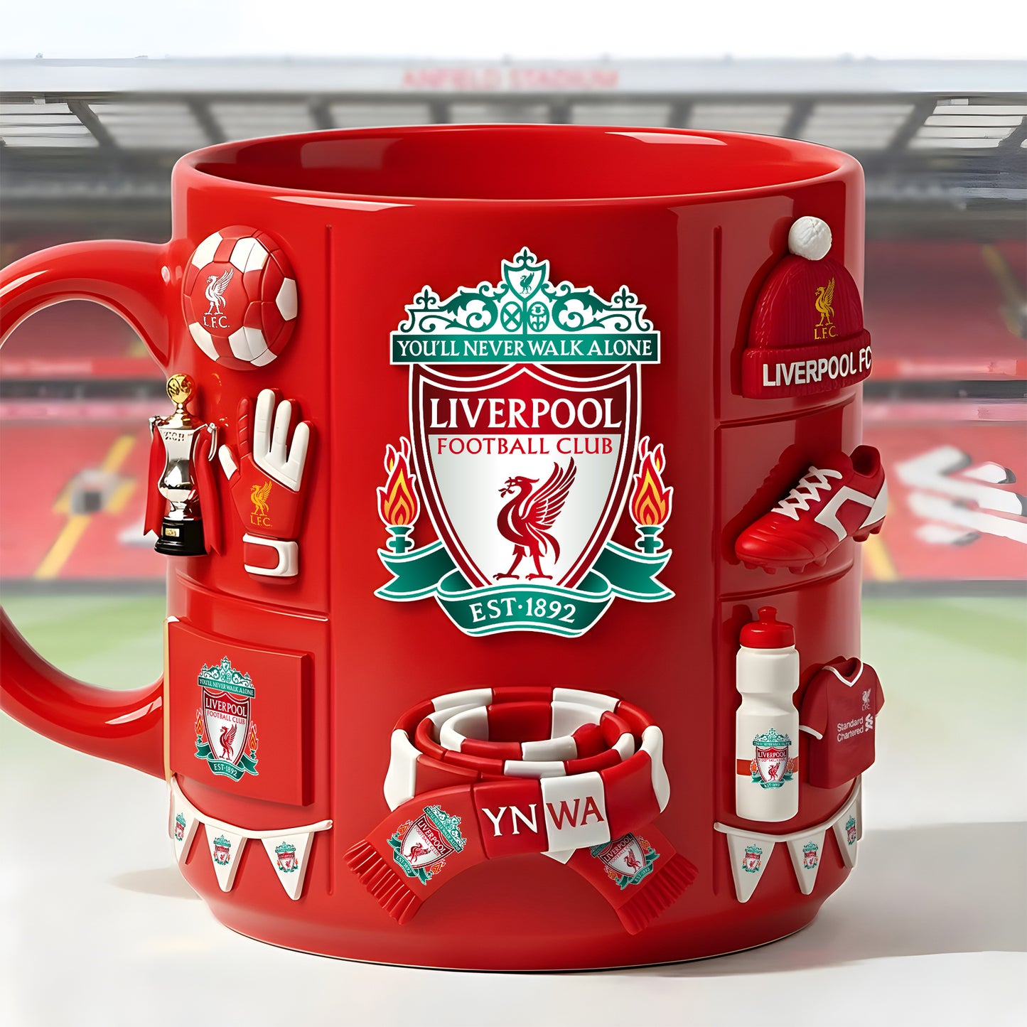 Customized LFC Accent Mug , Cream Mug Gifts , Holiday Gifts