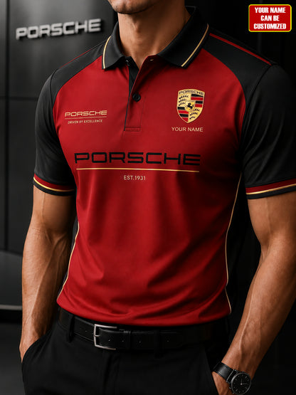 Personalized Pors Est 1931 Driven Polo Shirt