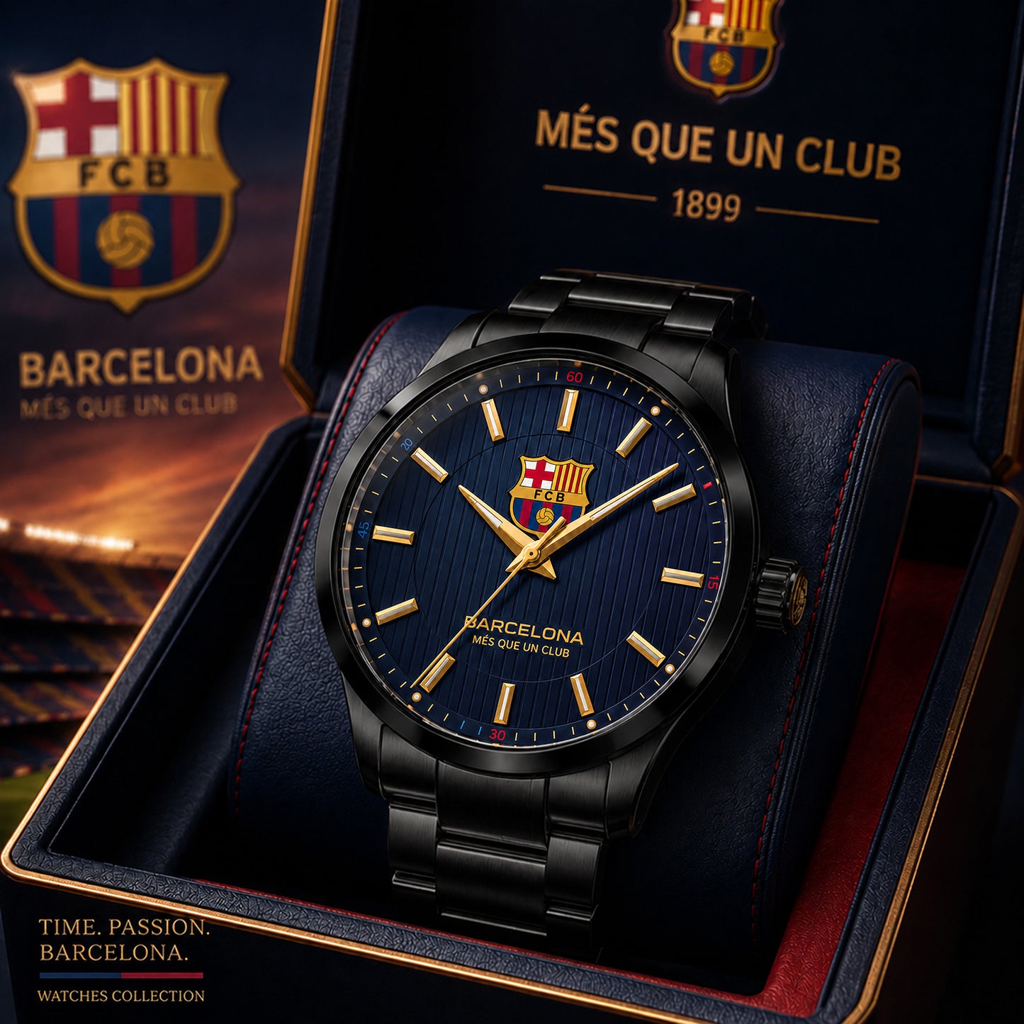 Barcelona FC Est.1899 Alloy Quartz Watch
