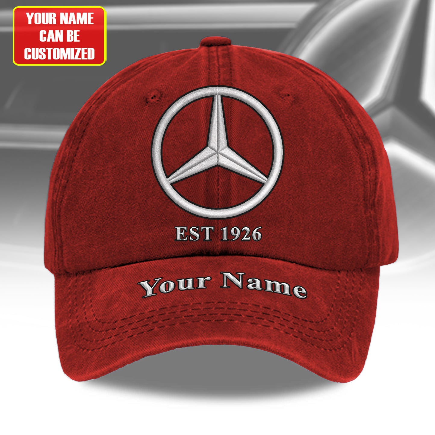 Personalized Merc Embroidery Classic Cap